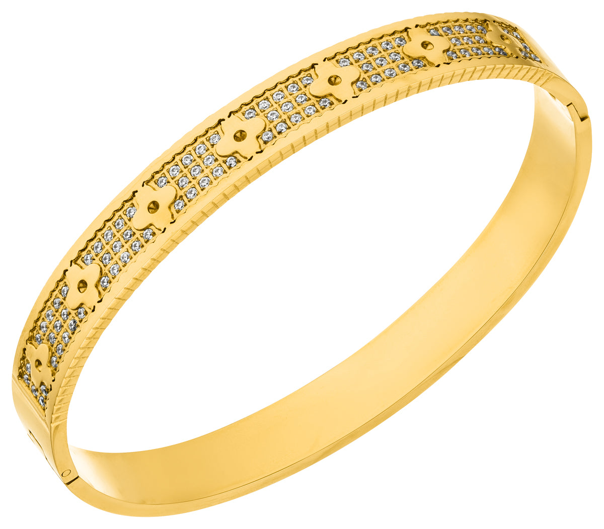 Aria Bangle 18K gold plated Laiyana Jewelry