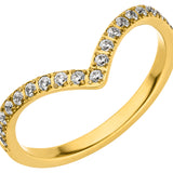 Curve Ring | 18K gold-plated
