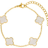 White Clover Bracelet