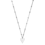 Entdecke unsere zierliche und wasserfeste Sweet Heart Halskette mit Herz-Anhänger in Silber.